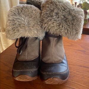 The North Face Fur Trim Winter Boots